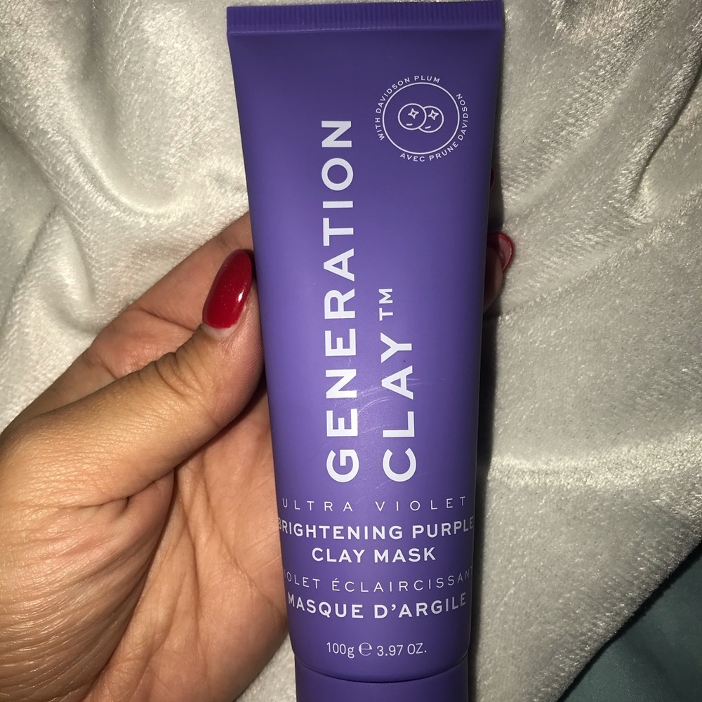 NWOT Generation Clay brightening purple clay mask